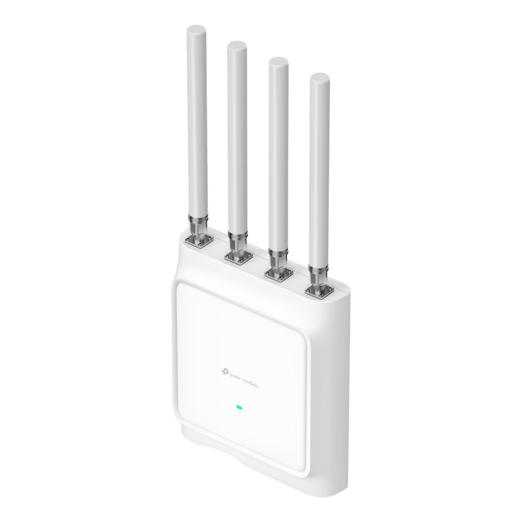 Punto de Acceso Wi-Fi 6 AX3600 Indoor/Outdoor / 3.6 Gbps (1148 Mbps 2.4 GHz + 2402 Mbps 5 GHz) / 1x 10G SFP+ + 1x 2.5G PoE-In + 1x Gigabit PoE-Out / Hasta 1000+ Clientes / IP68 / Protección Rayos 6 kV / Bluetooth / Gestión Cloud