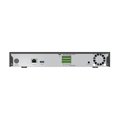 Caja de analiticos de inteligencia artificial 8 canales para camaras Hanwha, Deteccion de personas y vehiculos, conteo de personas y vehiculos, analiticos de intrusion