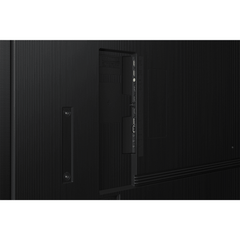 Pantalla Profesional Neo QLED 115" Resolucion 4K / Panel VA / Brillo 1,000 nit / Dimensiones 2.56m largo x 1.46 m de alto / Uso 24/7 / HDMI 2.1 / DisplayPort 1.4 / WiFi-Bluetooth