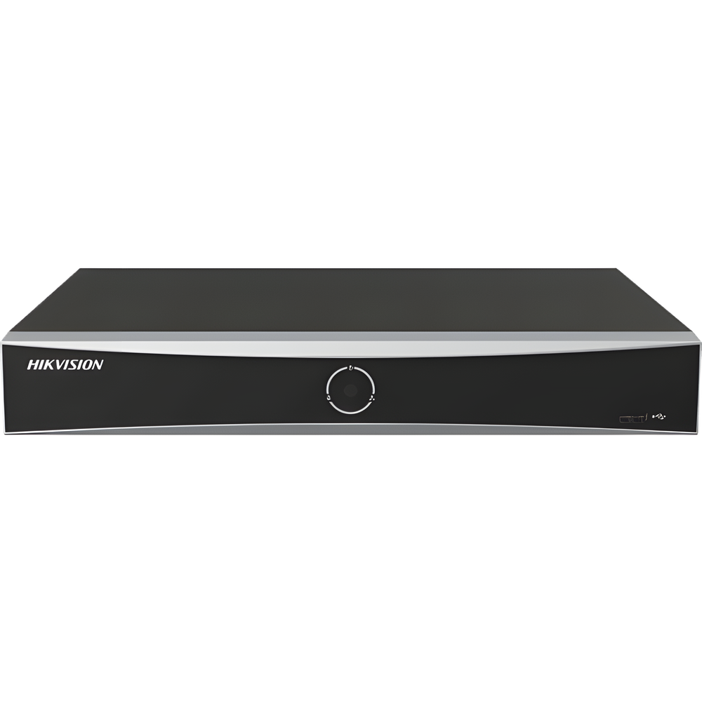 [Acusearch] NVR 12 Megapíxel (4K) / 8 canales IP / 8 Puertos PoE+ / Reconocimiento Facial / AcuSense (Evita Falsas Alarmas) / 1 Bahías de Disco Duro / HDMI en 4K / 300 Metros PoE Modo Extendido