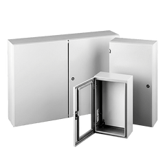 Gabinete Industrial de Puerta Sencilla  30 x 24 x 8 pulgadas (762 x 610 x 203 mm) / Acero Gris / IP66 / NEMA 4,12,13 / cUL Listed