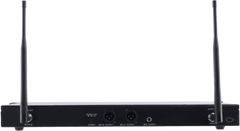 Receptor Inalámbrico Dual Canal Digital U-Band | 4 Bandas de Frecuencia (470-830 MHz) | Transmisión Digital pi/4-DQPSK | Pantalla TFT-LCD 2.2" | Anti-Interferencia con ID Code Pilot | Salidas Balanceadas y Desbalanceadas | Ecualizacion