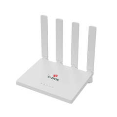 Router Inalámbrico WiFi 6 / 1 Puerto WAN Gigabit / 3 puertos LAN Gigabit/ Soporta MESH con las ONUs WiFi 6 de V-SOL