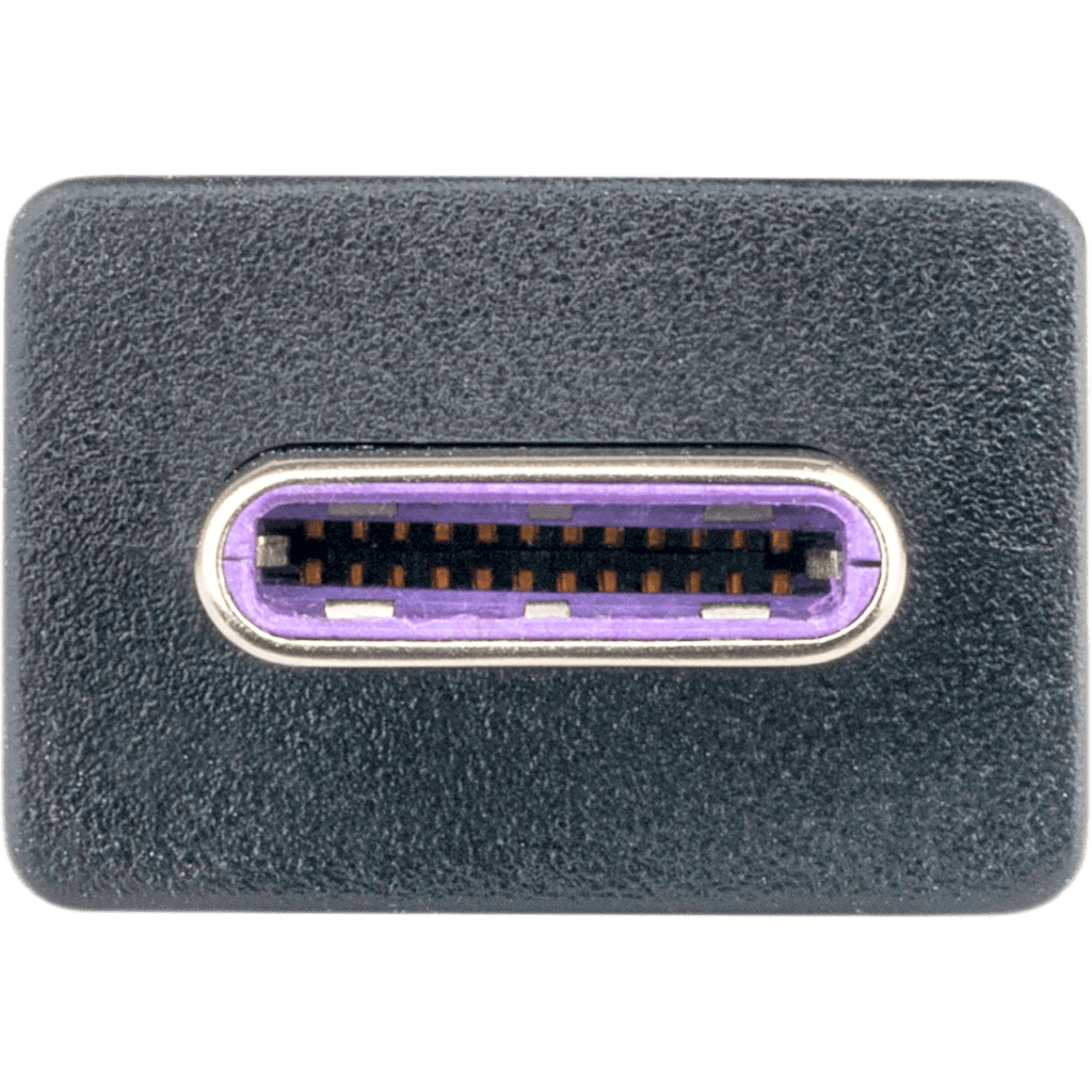 Cable USB-C a USB-C | USB 3.2 Gen-2 SuperSpeed+ | 10 Gbps | 4K@60 Video | 100W Power Delivery | K-Lock Integrado | Triple Blindaje | Longitud 0.9 m (3 ft)