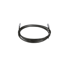 Cable de Parcheo UTP, Cat6A, 24 AWG, CM, Color Negro, 3.05 Metros (10 Pies)