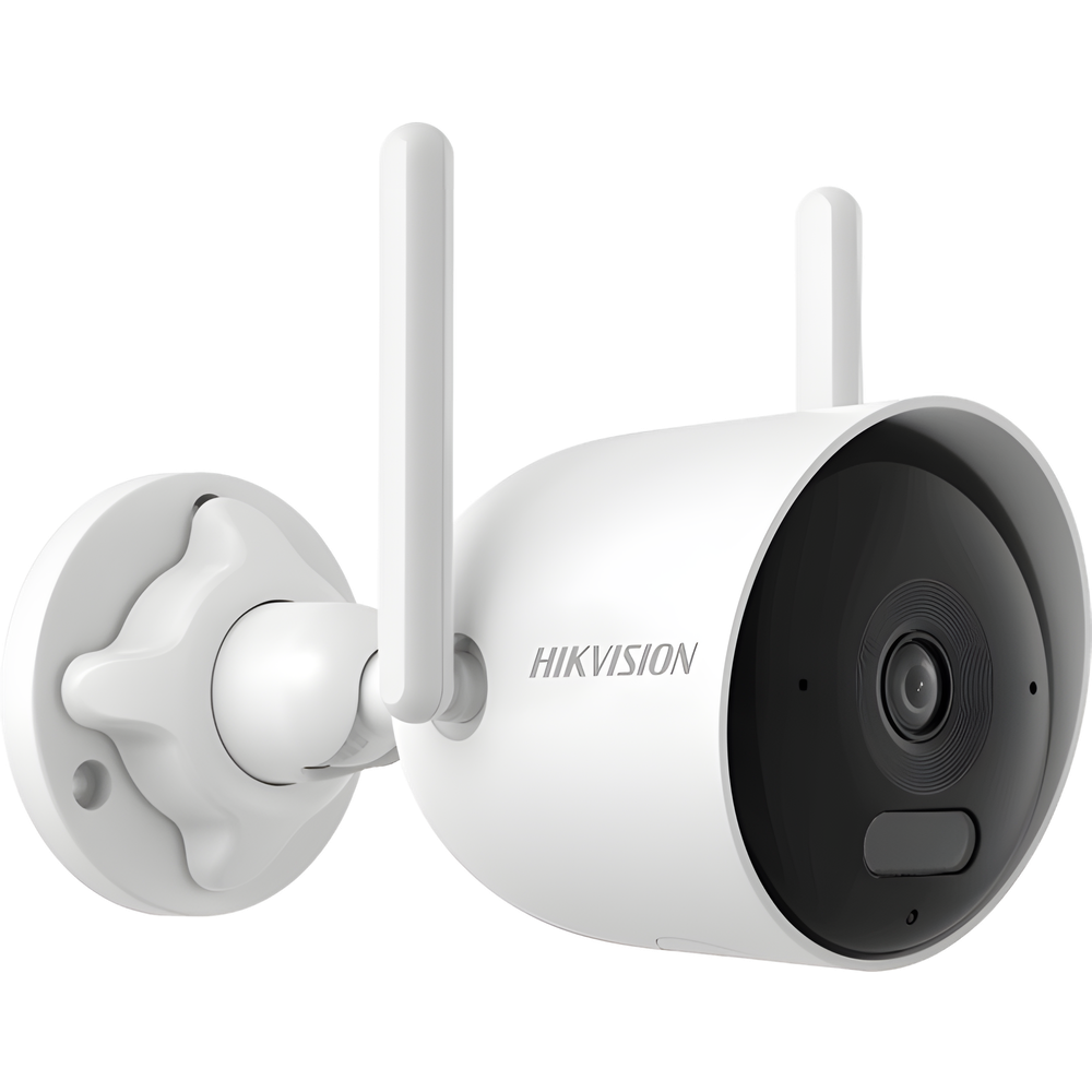 Bala IP 4 Megapixel / Lente 2.8 mm / Dual Light (30 mts IR + 30 mts Luz Blanca) / Wi-Fi / ACUSENSE /  Audio Bidireccional (Micrófono y Bocina) / IP66 / dWDR /