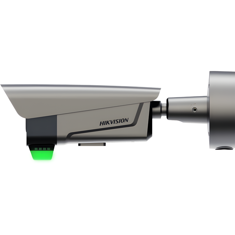 Bala IP 4 Megapixel ANPR para Control de Acceso y Control Remoto / Lente Mot. 2.8 mm a 12 mm / Presición 98.5% / Audio Personalizado e Indicador LED (Rojo y Verde) / LED IR y Luz Blanca / Control de Barrera / Wiegand y RS-485 / IP68 / Po