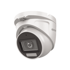 [DUAL LIGHT + COLORVU] TURRET TURBOHD 3K / 20 MTS IR + 20 MTS LUZ BLANCA/ LENTE 2.8 /  MICROFONO INTEGRADO / EXTERIOR IP66