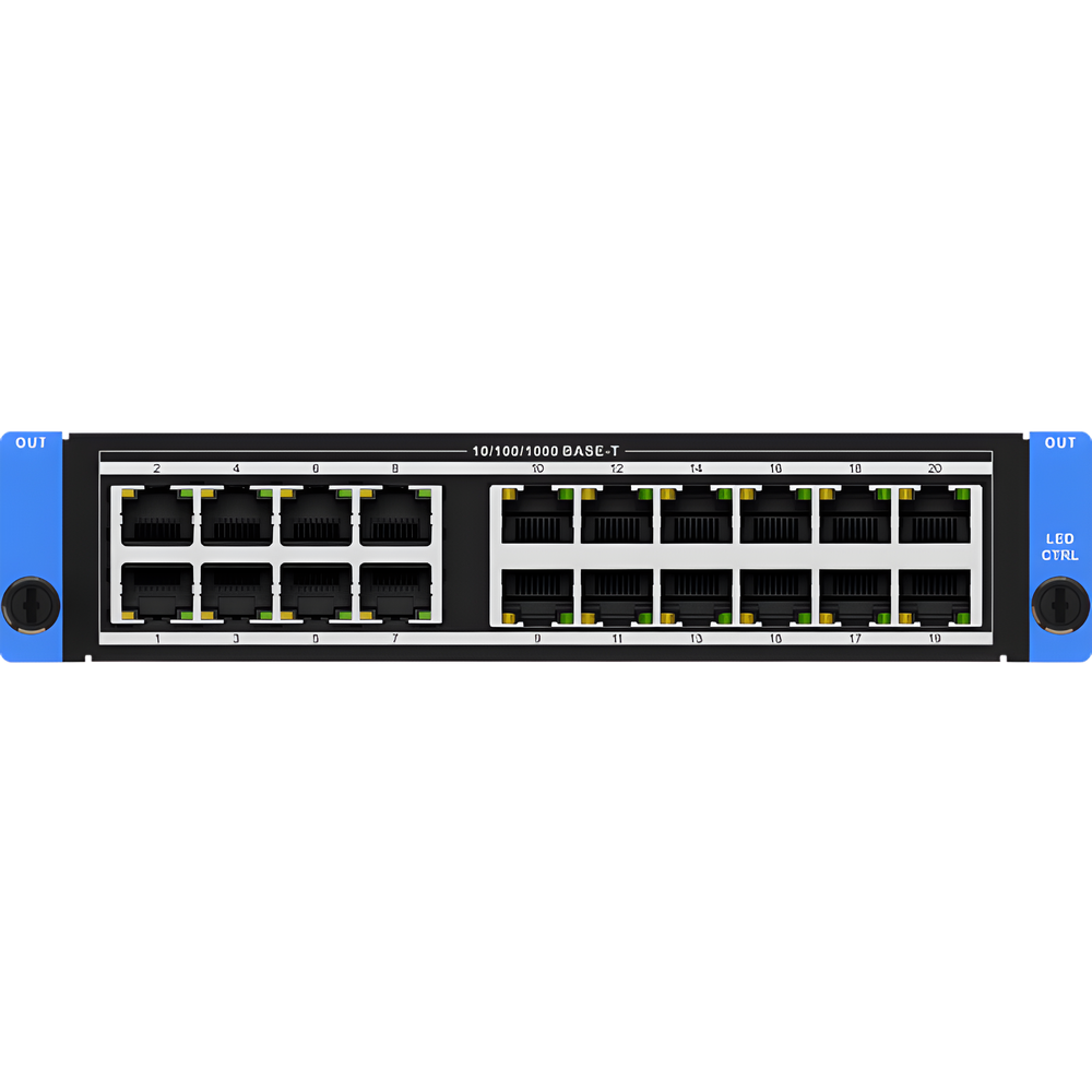 Tarjeta de Salida LED 20 Puertos Ethernet / 4K HDR10 / 10.4 MP / 16 Capas / Modos Mini y Estándar / Compatible Serie C66S