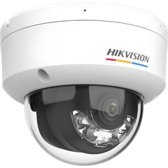 [ColorVu 3.0 + MD 3.0] Domo IP 4 Megapixel / Lente 2.8 mm / 30 mts IR + 30 mts Luz Blanca / Micrófono Integrado / Motion Detection 3.0 / Exterior IP67 / IK08 / WDR 120 dB / PoE / Micro SD