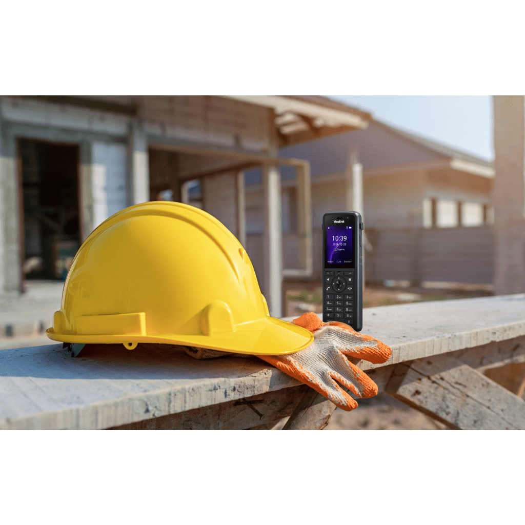 Teléfono IP Portátil Empresarial de Uso Rudo Yealink AX86R con Wi-Fi 6 Roaming Avanzado Protección IP67 y Audio HD