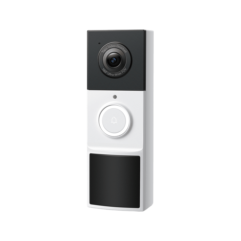 Videoportero Inalámbrico TP-Link Tapo D210 / Resolución 2K 3MP (2304 × 1296px) / Campo de Visión 160° DFOV / Batería 6400mAh Recargable / Detección IA Personas-Vehículos / Visión Nocturna Color /