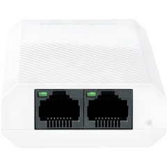 Extensor PoE+ (30 Watts Entrada) / 1000 Mbps con 2 Salidas PoE+ (30 Watts Totales de Salida) / Uso Interior / Podemos Alimentar 2 Cámaras IP