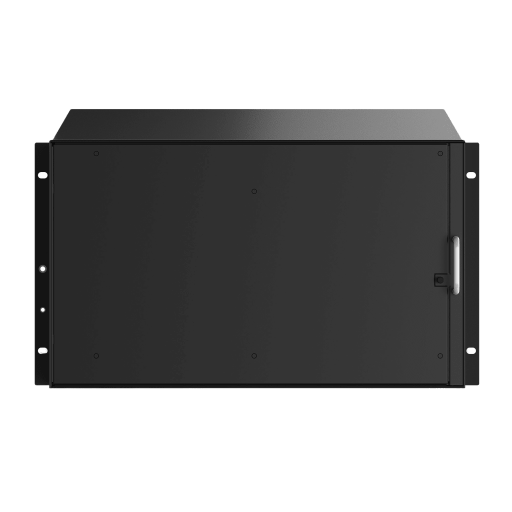 Chassis Optical Line Terminal (OLT) / 7 Slots de Servicio / 160 Gbit/s por Slot / GPON 2.5Gbps + XGS-PON 10Gbps / Gestión Centralizada DPMS / 1:256 Split Ratio / Dual Main Control Redundante / L2+L3 Avanzado