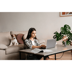 Diadema Cableada Profesional USB-C/A UH44 Mono de Yealink con Cancelación de Ruido por IA y Control de Llamadas Integrado