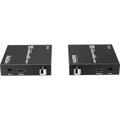 Extensor HDMI sobre IP | 4K60Hz | Fibra Óptica 40 km (24.85 mi) | 18 Gbps | HDMI 2.0 | HDCP 1.4/2.2 | IR | Protección ESD
