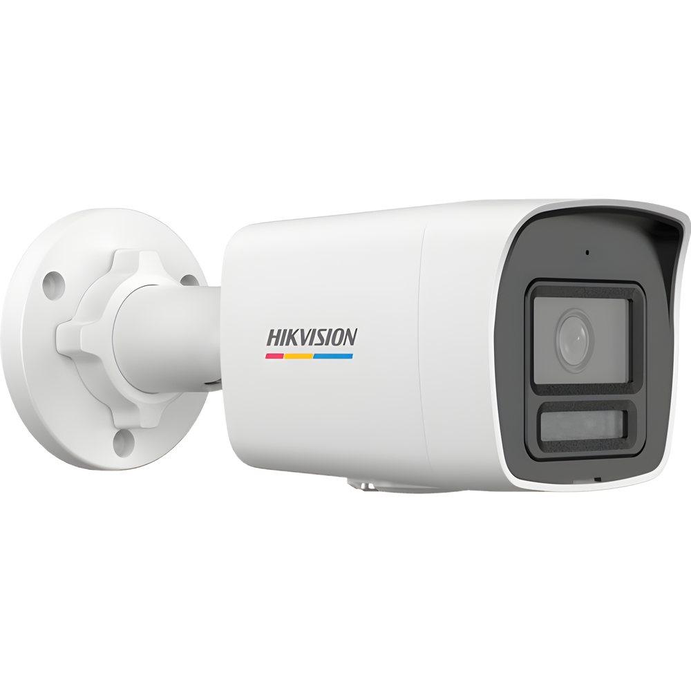[ColorVu 3.0 + MD 3.0] Bala IP 2 Megapixel / Lente 2.8 mm / 30 mts IR + 30 mts Luz Blanca / Micrófono Integrado / Detección de Movimiento 3.0 / Exterior IP67 / WDR 120 dB / PoE / Micro SD