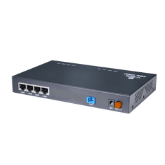 ONU Dual EPON/GPON / 4 Puertos PoE 802.3af/at Gigabit / 1 Puerto SC/UPC