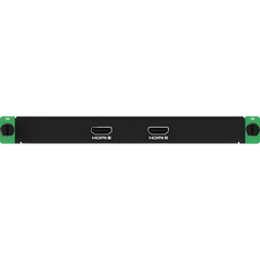 Tarjeta de Entrada HDMI 4K 2 Canales / 4K60 (4096x2160) / HDMI 2.0 / HDR10 y HLG / HDCP 2.3 / Compatible Serie C66S