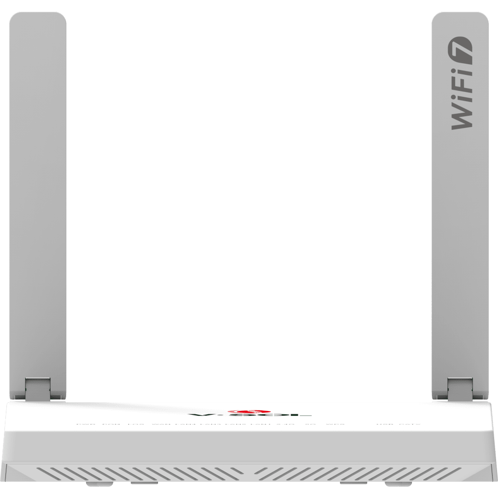 ONU GPON/EPON con Wi-Fi 7 / Puerto CATV / 1 Puerto 2.5 Gigabits/ 3 Puertos Gigabit / Puerto PON SC/UPC, Hasta 3600 Mbps