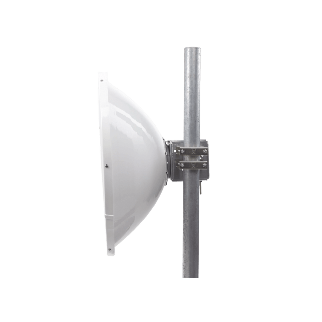 Antena Parabólica Deep Dish MIMO 2-Pack / 29 ± 1 dBi / 4.9 - 6.4 GHz / Doble Polarización V/H / Conectores N-Hembra / Radomo Integrado / 2 ft (61 cm)