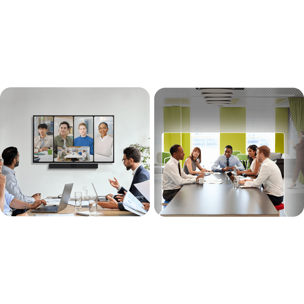 Barra de Videoconferencia Yealink A40 Todo en Uno para Salas Medianas con Panel Touch CTP-25