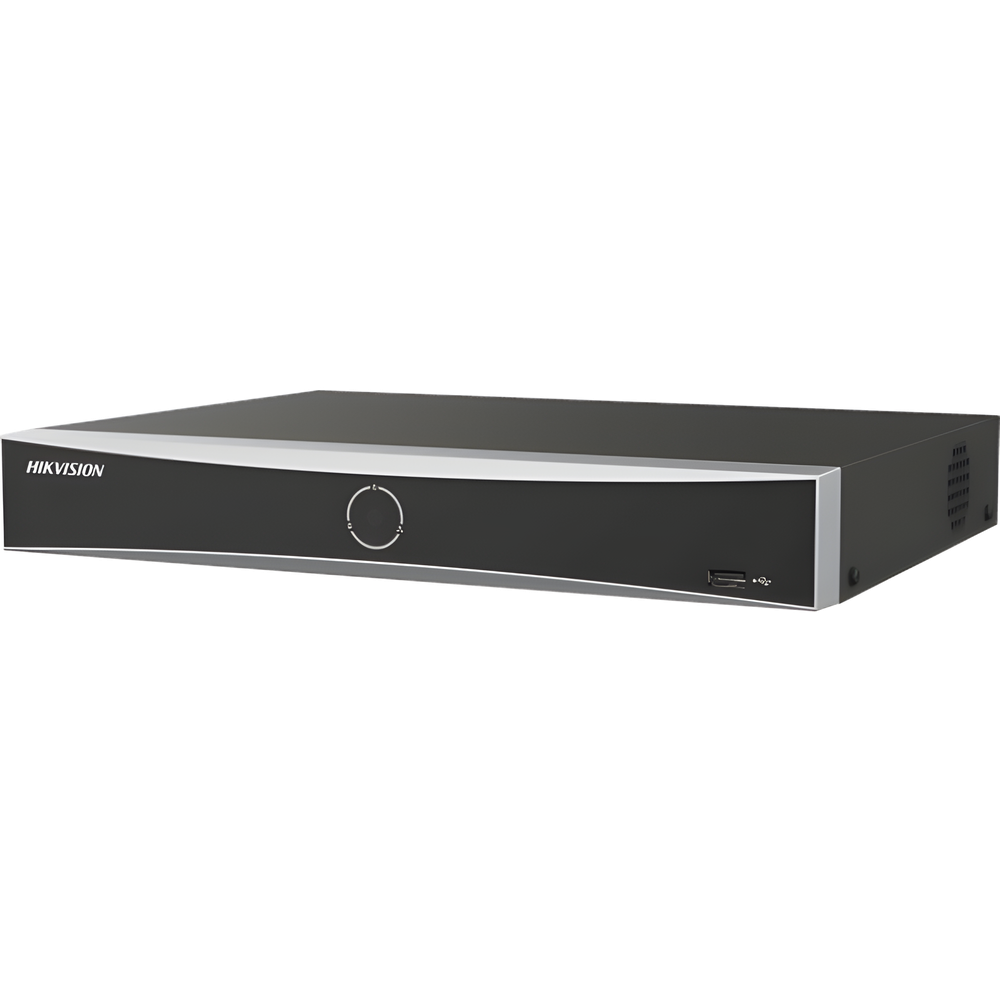 [Acusearch] NVR 12 Megapixel (4K) / 16 canales IP / AcuSense (Evita Falsas Alarmas) / Reconocimiento Facial / 1 Bahía de Disco Duro  / HDMI en 4K / Sin Puertos PoE+