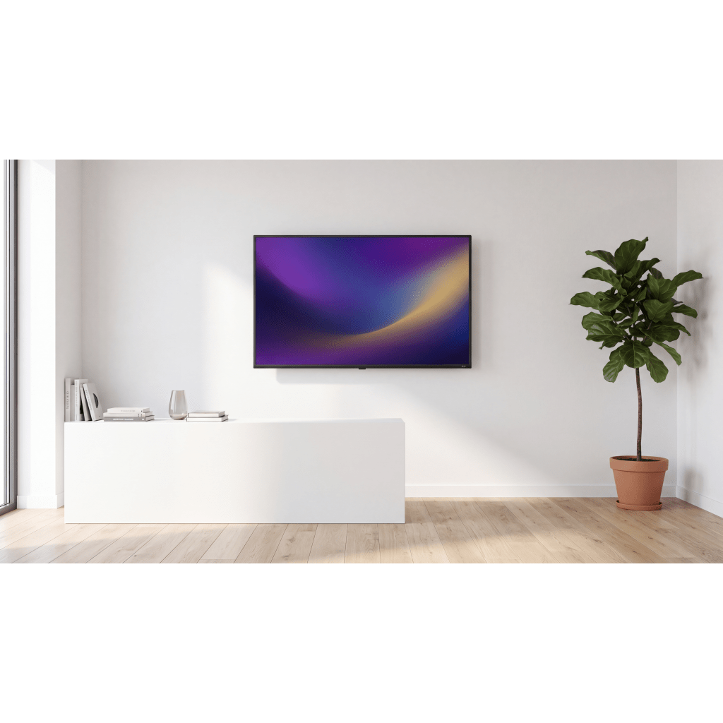 SmartTV QLED 32 Pulgadas / Resolución 1366 × 768 / 3 Puertos HDMI / WiFi Integrado / Smart TV ROKU / VESA 100 × 100 mm