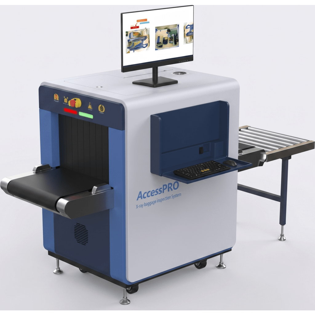 Sistema de Inspección por Rayos X AP5030H / Túnel 50x30 cm / Detección de Explosivos y Materiales Orgánicos / Monitor LCD 21.5" / Zoom 32x / Memoria 100,000 Imágenes / Puesta en Marcha y Capacitación Incluidas