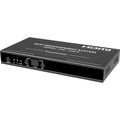 Transmisor KVM por IP | 4K@60Hz | 120 m con PoE | Loop-out | Multiview y Videowall | HDMI 2.0 | USB 2.0 | Metálico