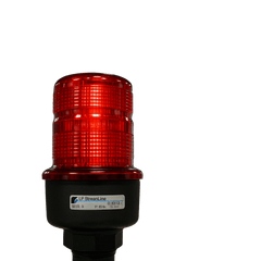 Luz de advertencia LED serie Streamline, 12- 48 Vcc, roja