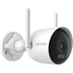 Bala IP 2 Megapixel / Lente 2.8 mm / Dual Light (30 mts IR + 30 mts Luz Blanca) / Wi-Fi 6 / ACUSENSE / Audio Bidireccional (Micrófono y Bocina) / IP66 / dWDR