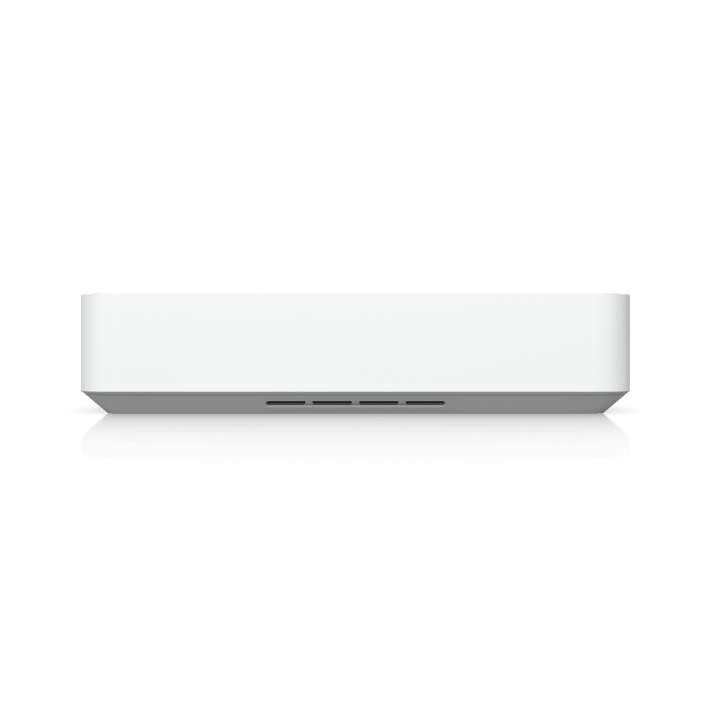 UniFi Protect UNVR-Instant – Grabador de Video en Red con Soporte para HDD de 3.5”, Switch PoE Integrado de 6 Puertos GbE (40W) y Puerto HDMI Viewport