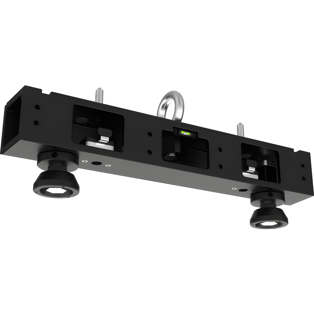 Barra Colgante LED / Instalación a Piso y Colgante / Aleación de Aluminio/ Altura Colgado 10 m / Altura Apilado 5 m / Negro