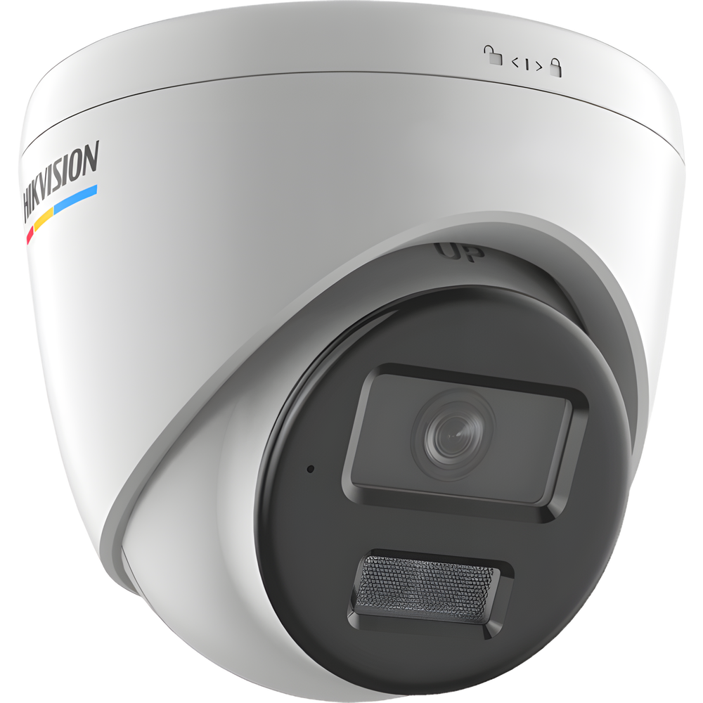 [ColorVu 3.0 + MD 3.0] Turret IP 2 Megapixel / Lente 2.8 mm / 30 mts IR + 30 mts Luz Blanca / Micrófono Integrado /Motion Detection 3.0 / Exterior IP67 / dWDR / PoE / Micro SD