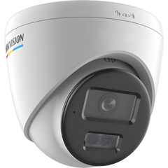 [ColorVu 3.0 + MD 3.0] Turret IP 2 Megapixel / Lente 2.8 mm / 30 mts IR + 30 mts Luz Blanca / Micrófono Integrado /Motion Detection 3.0 / Exterior IP67 / dWDR / PoE / Micro SD