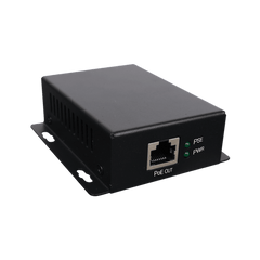 Inyector PoE Industrial / Ideal para Aplicaciones Solares / Entrada 9-42 Vcc / Salida PoE 48V / Conexión plug and play / Ideales para Conectar Cámaras PoE
