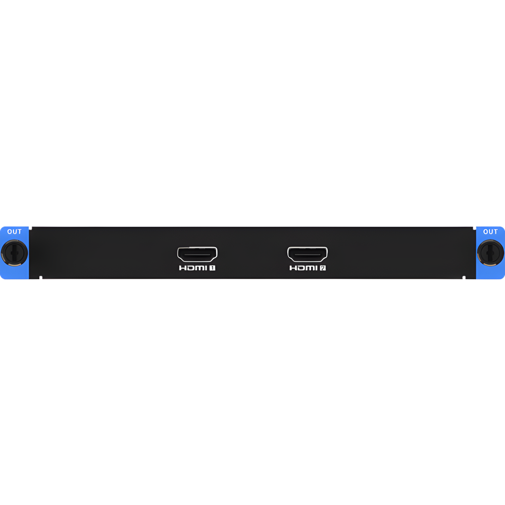 Tarjeta de Salida HDMI 4K 2 Canales / 4K60 / HDMI 2.0 / 8.84 MP por Puerto / 16 Capas Video Wall / Compatible Serie C66S