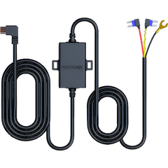 Convertidor Buck DC-DC / Entrada 12-24V DC / Salida 5V Type-C / Protección Baja Tensión 11.3V / Cable 3.4 m (11.2 ft) / Compatible con Dashcams Hikvision