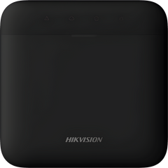 (AX PRO) Panel de Alarma Inalámbrico de Hikvision / Color Negro / Soporta 48 Zonas / Wi-Fi y Ethernet / Incluye Batería de respaldo / Compatible con los Accesorios AX PRO