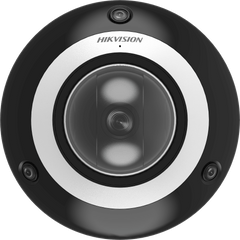 Mini Domo PanoVu 4 Megapixel / 1 PTZ 4X Zoom + 3 Lentes Panorámicos 360° / H.265 / 10 mts IR / Uso en Interior / PoE+ / dWDR / Micro SD