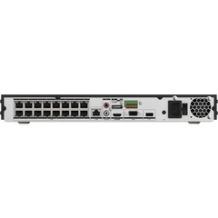[AcuSeek] NVR 12 Megapixel (4K) / 32 canales IP / 16 Puertos PoE+ / Recocimiento Facial / AcuSense (Evita Falsas Alarmas) / 2 Bahías de Disco Duro / HDMI en 4K / Alarmas I/O / 300 Metros PoE Modo Extendido