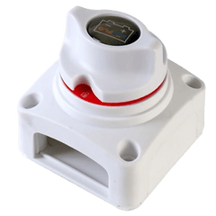 Interruptor Batería SEAFLO SFCBS-275-201 / 2 Posiciones / 275A DC Continuo / 1250A DC Arranque / 8-50V DC / Terminales Cobre / Montaje Empotrado o Superficial
