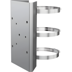 Montaje de Poste para PTZ / Acero Inoxidable / Compatible con PTZ HIKVISION