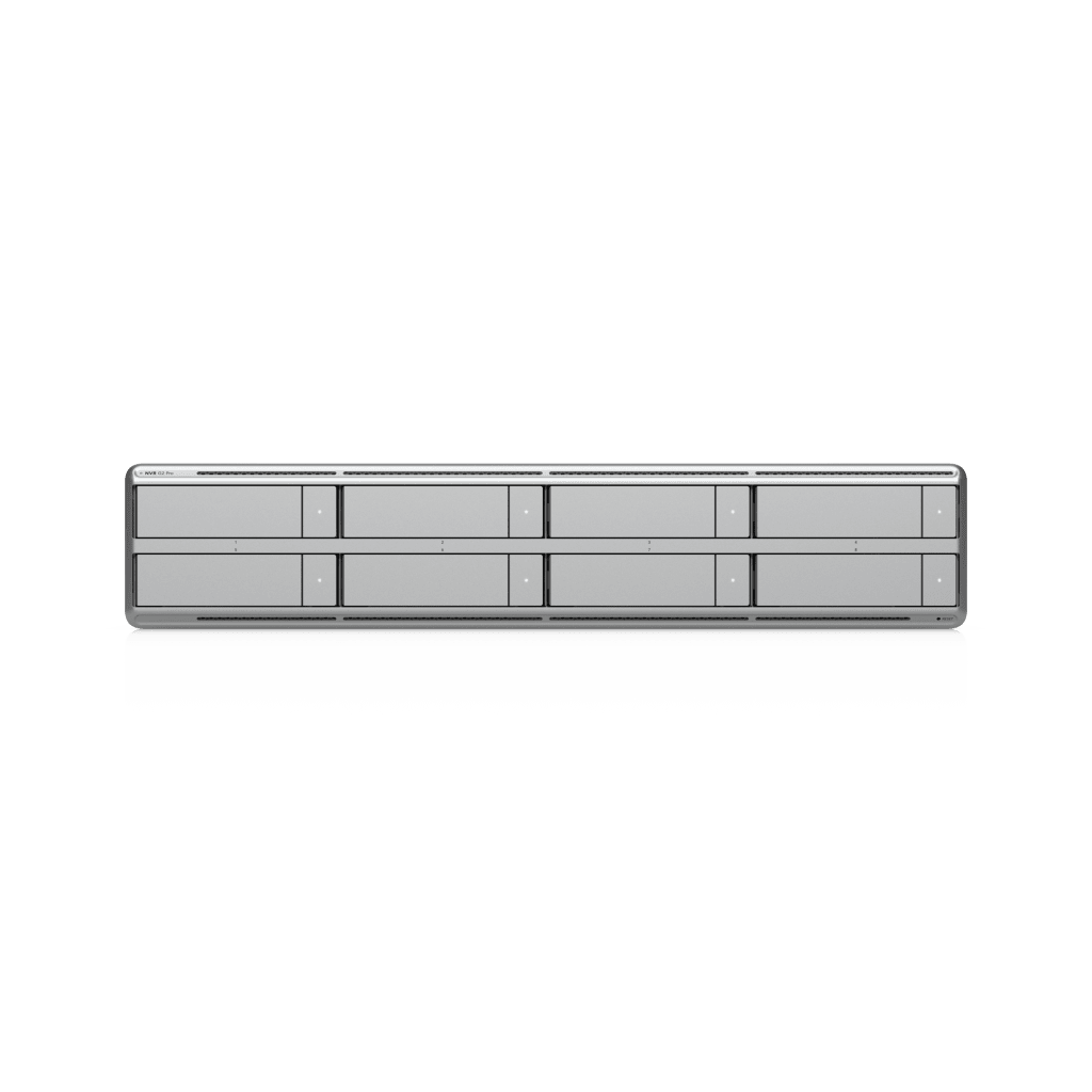 UNVR G2 Pro UniFi Protect 2U con 8 Bahías para Discos Duros, Soporte para hasta 100 Cámaras HD, 70 Cámaras 2K o 50 Cámaras 4K, Puerto 10G SFP+ y 2.5GbE, Análisis Edge-AI Integrado