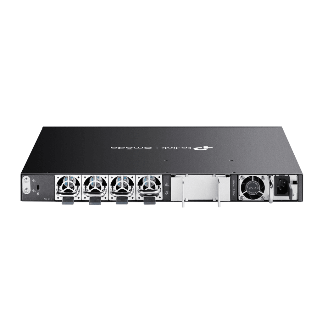 Switch Omada L3 SDN Administrable / 48 puertos Gigabit y 6 puertos SFP+ / Presupuesto PoE 1440 W / Funciones RIP, VRRP, Servidor DHCP / Administración centralizada OMADA / Fuente Redundante