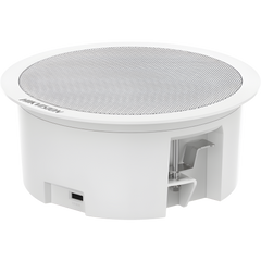 Bocina (Altavoz IP) Con Bluetooth | Montaje en Plafón | 3 Watts | No requiere amplificador | PoE+ | Entrada de alarma | Soporta Bocinas secundarias | Voceo en tiempo real | Calendarización de audios | Síntesis de Voz (TTS)