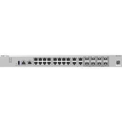 Firewall Next-Generation / 14-17 Gbps / 3 Millones de Sesiones Concurrentes / 16 Puertos GE RJ45 + 4 Puertos 2.5GE + 4 Puertos GE SFP + 4 Puertos 10GE SFP+ / Gestión Cloud / Inteligencia Artificial / Anti-DoS/DDoS / SD-WAN / Línea Cybrey