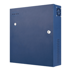 Fuente de poder profesional PoE (Power over Ethernet) de 8 puertos con capacidad total de 360W, diseñada específicamente para sistemas de videovigilancia CCTV y control de acceso.