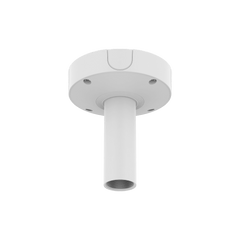 Base de Montaje para Techo SBP-180CMB / Aluminio / Color Blanco RAL9003 / Diámetro 180 mm / Peso 970 g / Tornillo TR30 / Orificio Conduit 19.1 mm / Compatible con Múltiples Modelos Hanwha